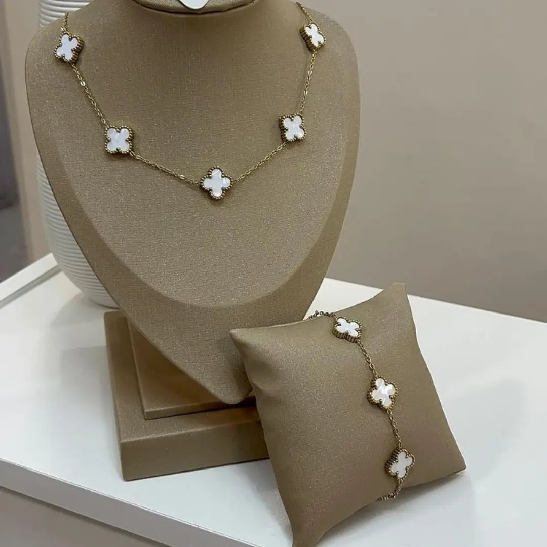 SET VAN CLEEF CADENA + PULSERA