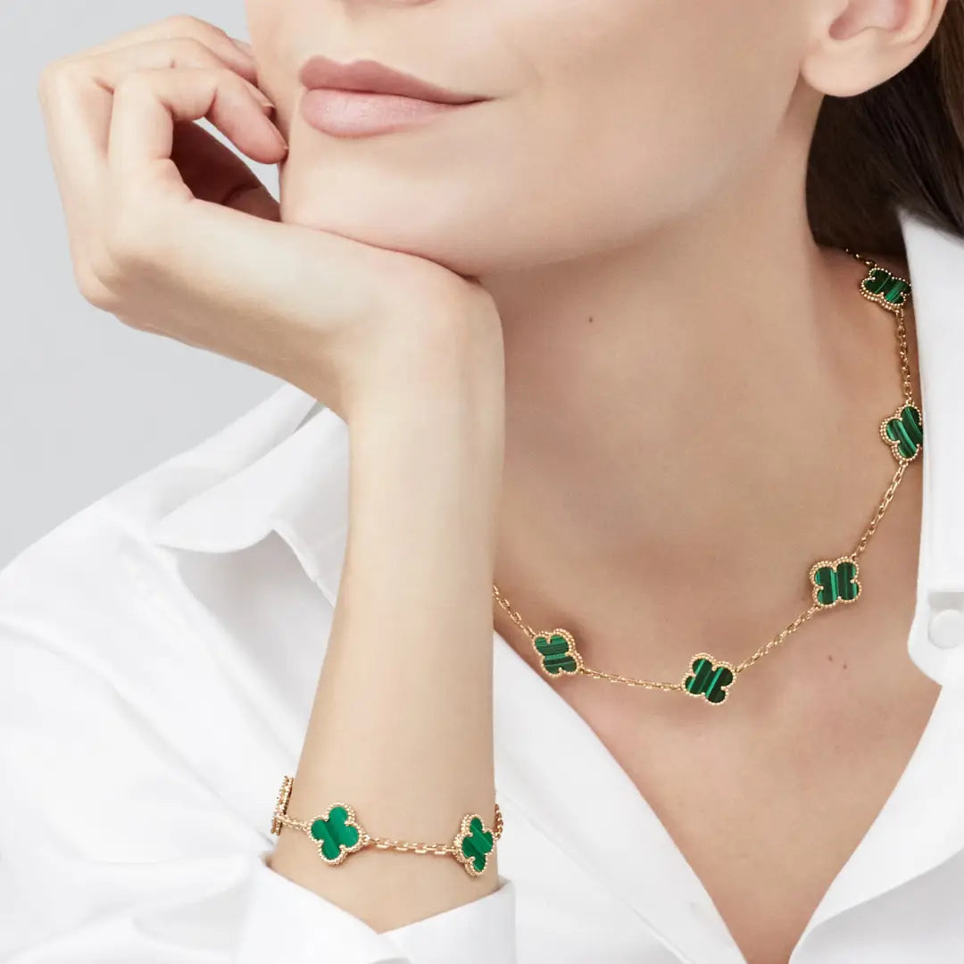 SET VAN CLEEF CADENA + PULSERA