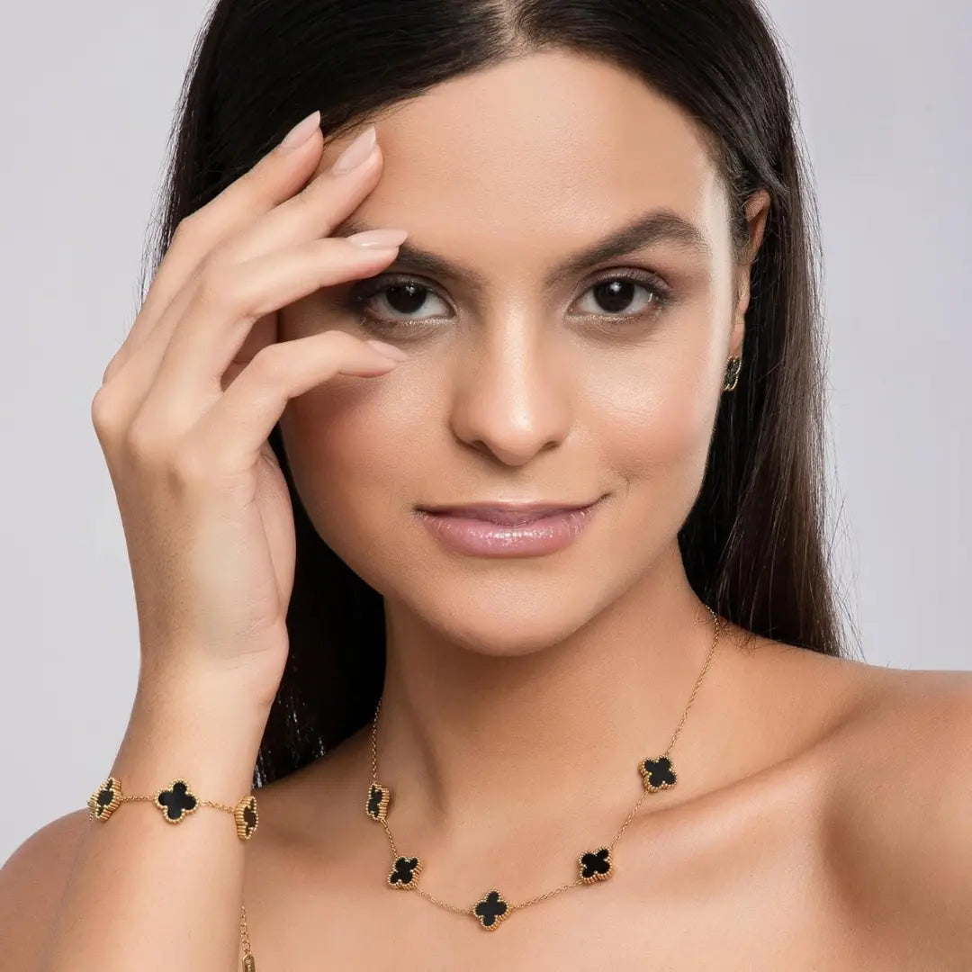 SET VAN CLEEF CADENA + PULSERA