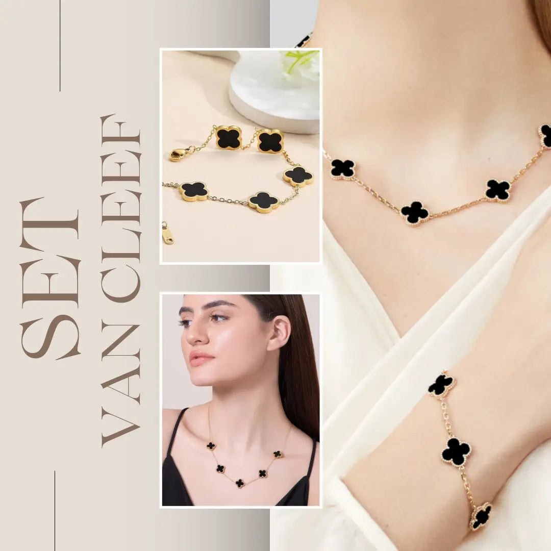 SET VAN CLEEF CADENA + PULSERA