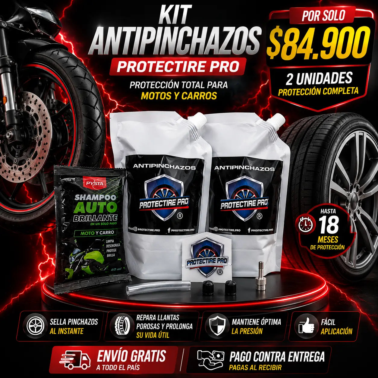 KIT ANTIPINCHAZOS