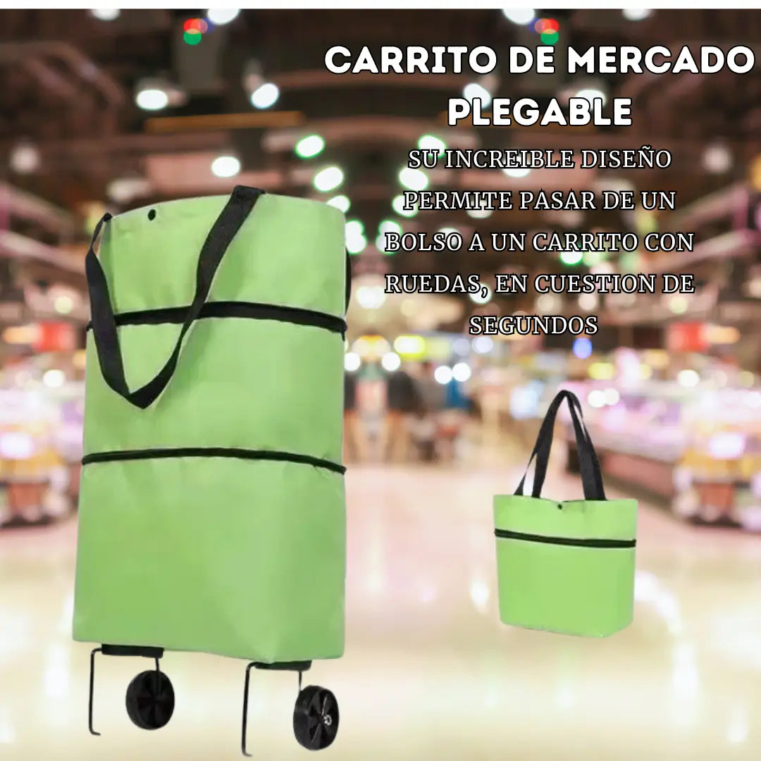 CARRITO DE MERCADO PLEGABLE