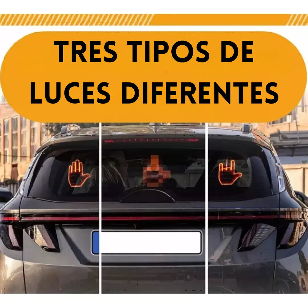 LUZ LED PARA AUTOS - ¡MUESTRA TUS EMOCIONES EN LA CARRETERA!