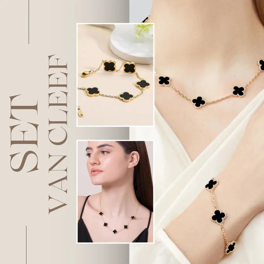 SET VAN CLEEF CADENA + PULSERA