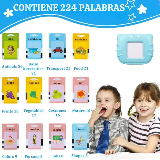 LECTOR INTERACTIVO - TALKING WORDS