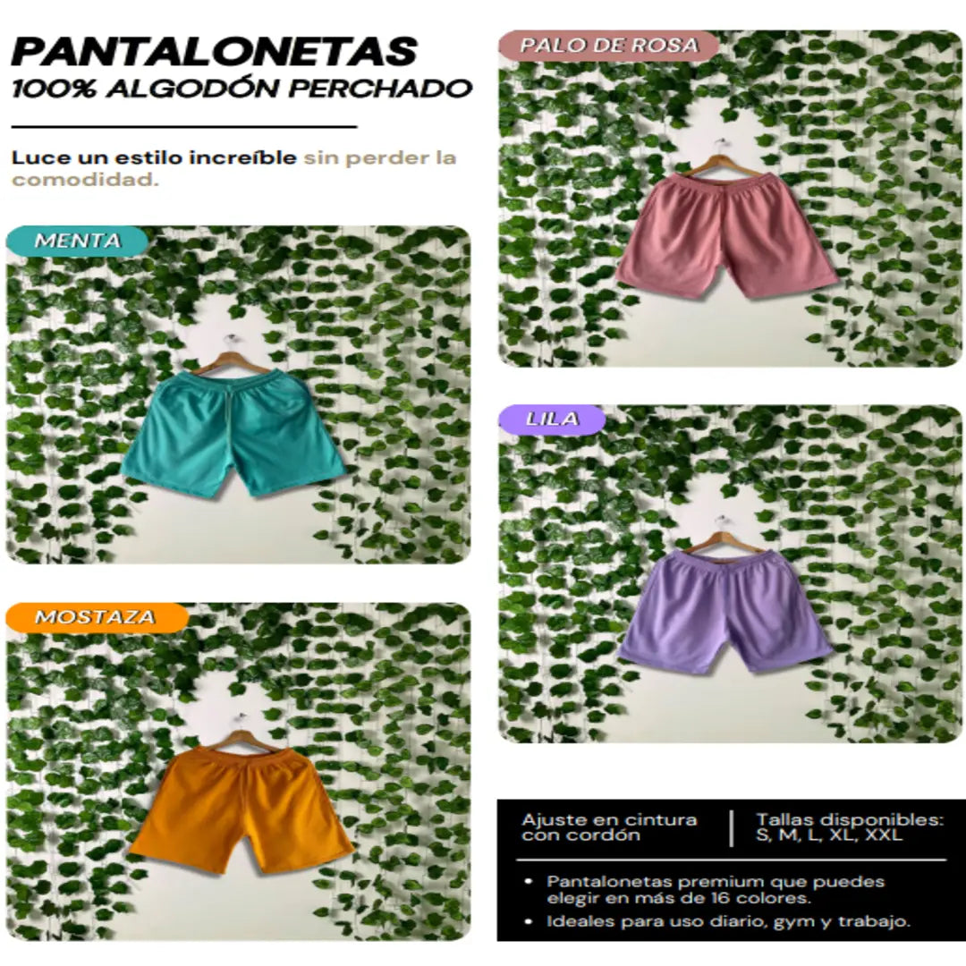 PACK DE PANTALONETAS X3