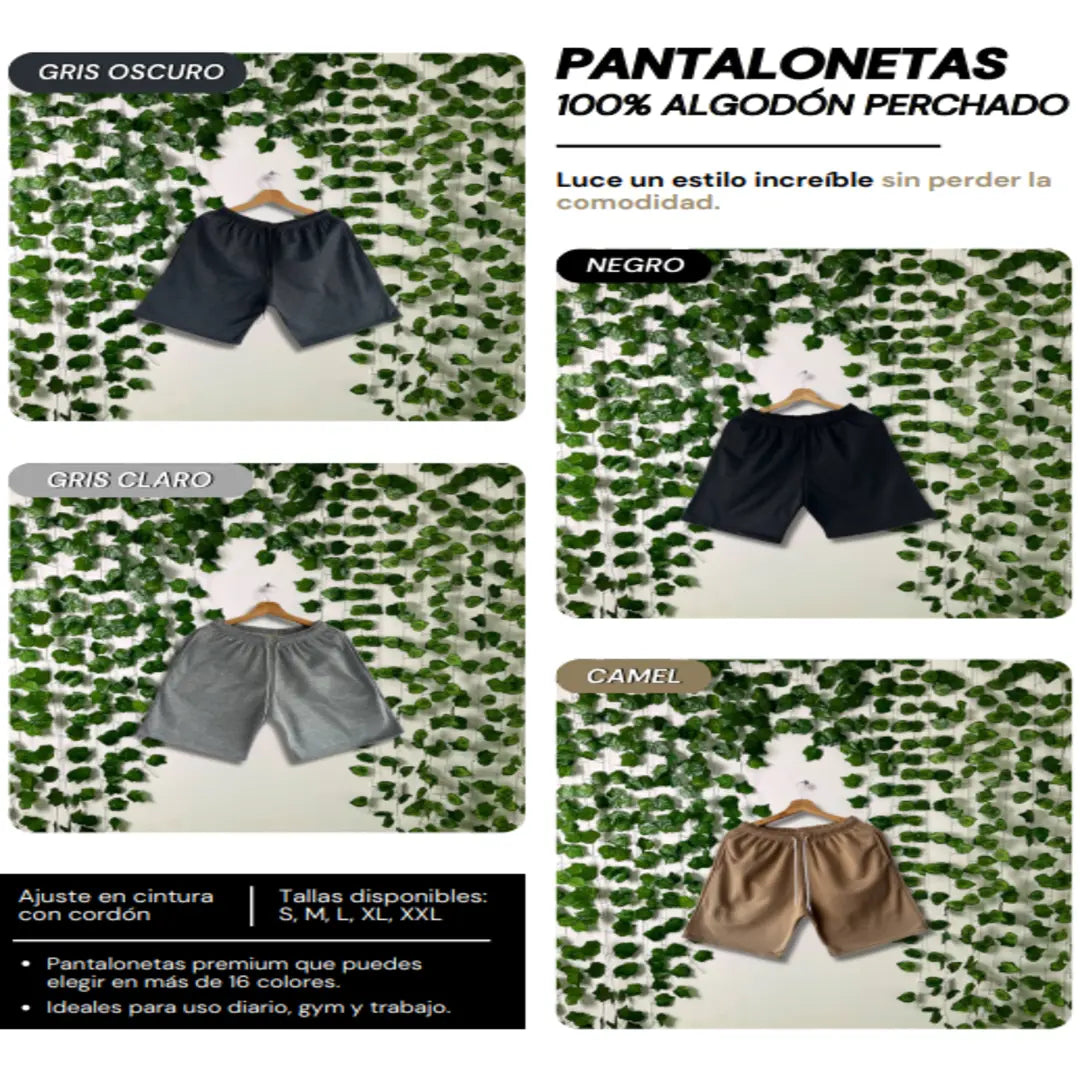 PACK DE PANTALONETAS X3