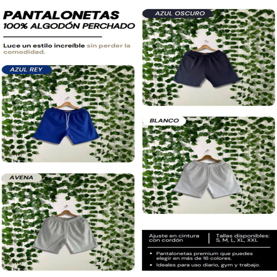 PACK DE PANTALONETAS X3