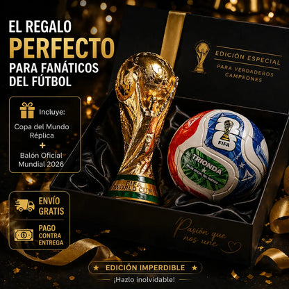 BALON OFICIAL MUNDIAL 2026 + COPA DEL MUNDO
